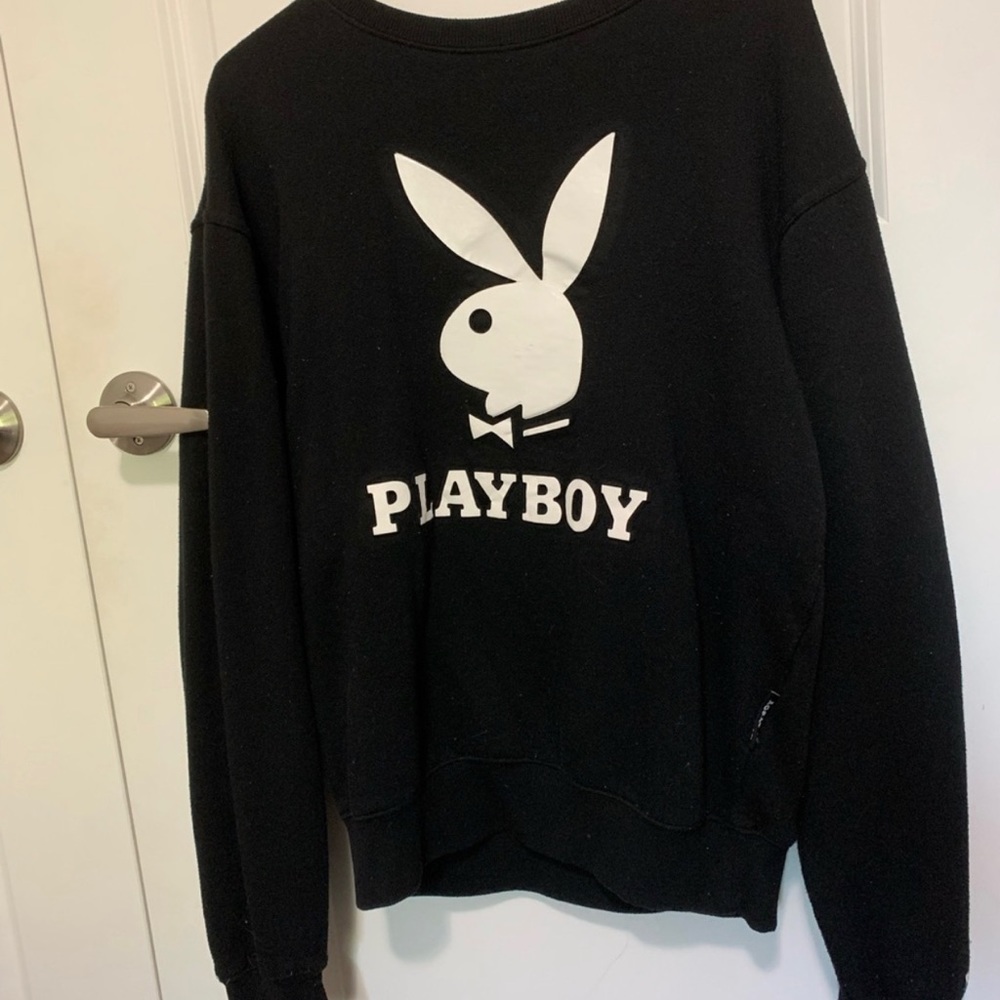 Sweater with Playboy logo